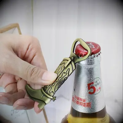 Cowboy boot bottle opener