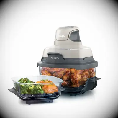 Glass air fryer