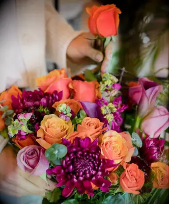 Fresh flower bouquet