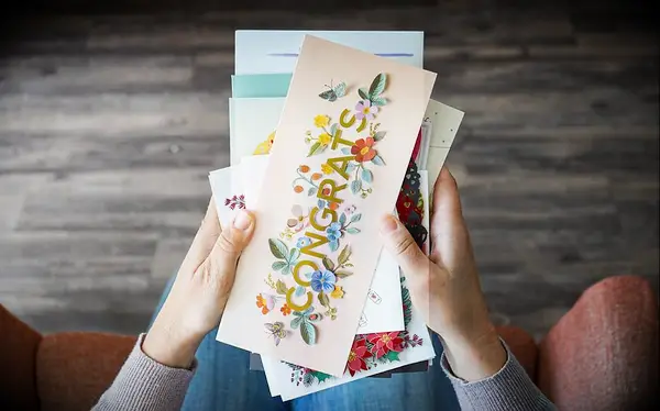 Engagement keepsake book