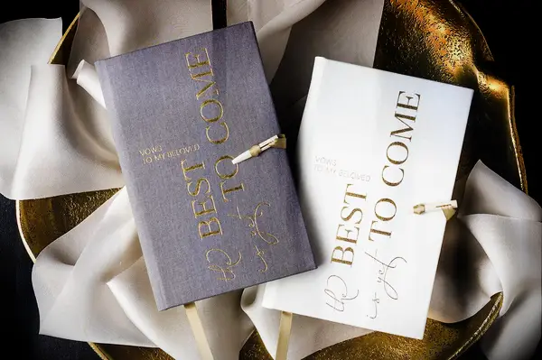 Wedding vow book