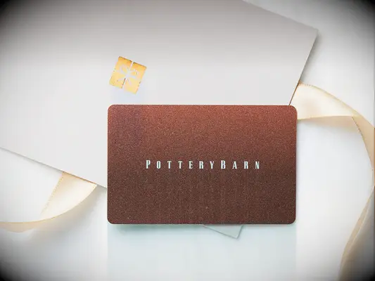 Pottery barn gift card