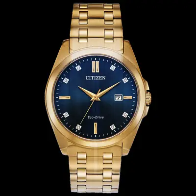 Diamond studded watch