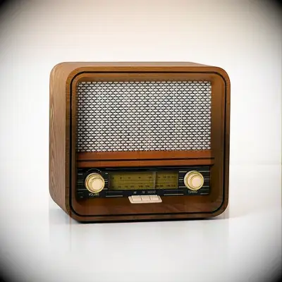 Vintage inspired radio