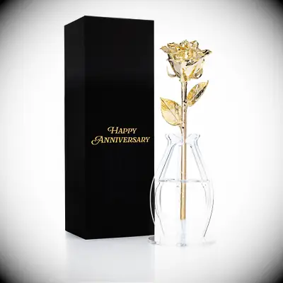 Gold forever rose gift
