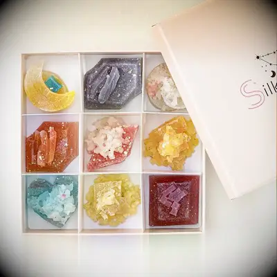Crystal gummy candy gift