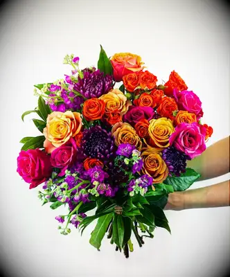 Fresh flower delivery thank you gift for parents