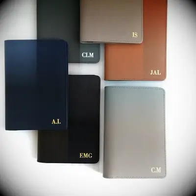 personalized passport holders for your parents on their wedding day