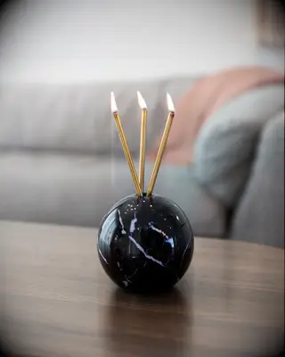 Smoke free candle thank you gift for parents