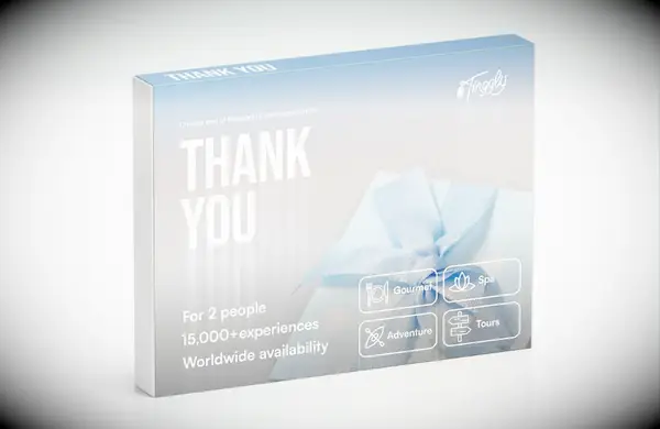 Tinggly experience gift card thank you gift for parents