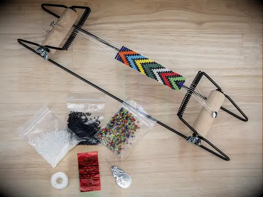 Bead loom kit matching bracelets for couples