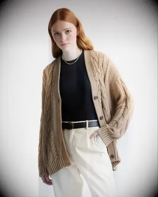 Cotton cardigan anniversary gift