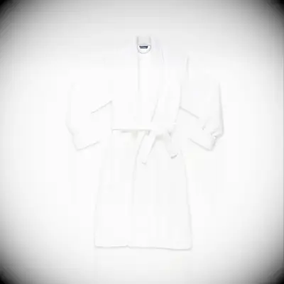 Plush bathrobe in white from Brooklinen romantic gift for wife
