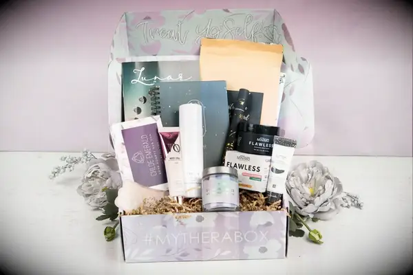 Self-care subscription box romantic gift for wife