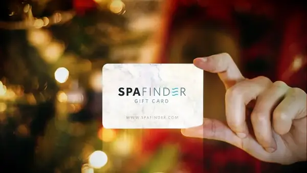 Spa finder gift card romantic gift for wife