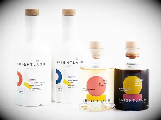 Brightland olive oil and vinegar gift set for wife