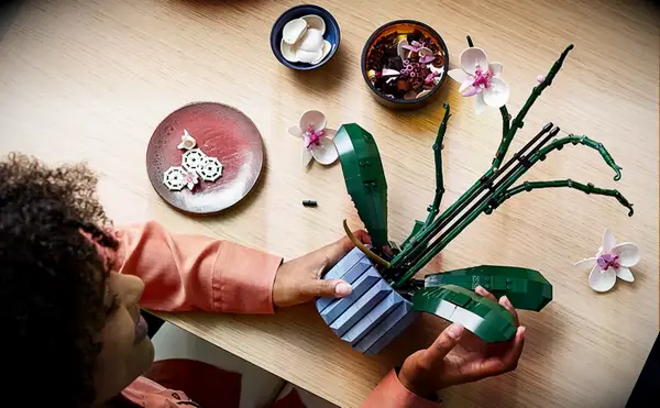 LEGO orchid romantic gift for wife