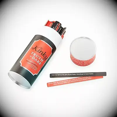 Kinky truth or dare from Uncommon Goods for the best lingerie shower