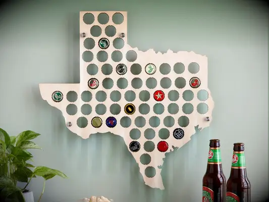 Beer travel tracking map brother-in-law gift