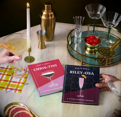 Wonderbly personalized cocktail recipe book brother-in-law gift