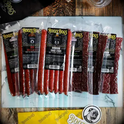 Boozy jerky sticks brother-in-law gift
