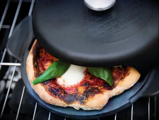 Cast iron mini pizza maker for the grill cool gift idea for husband