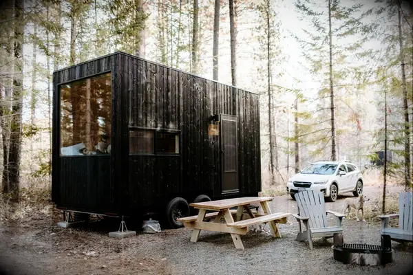 Romantic cabin getaway