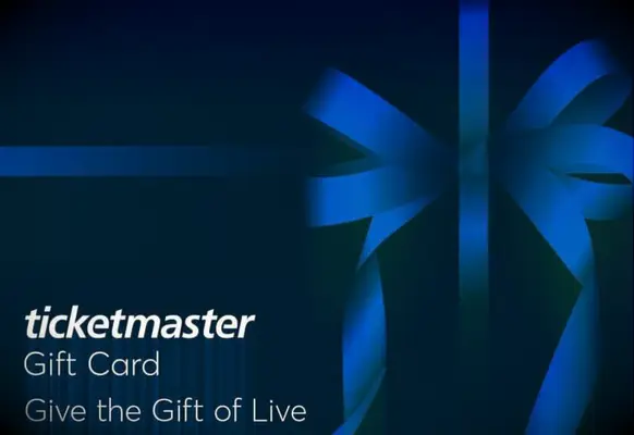 Ticketmaster gift card