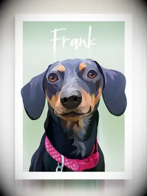 Custom pet print gift