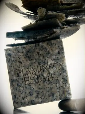 Exfoliating soap bar gift