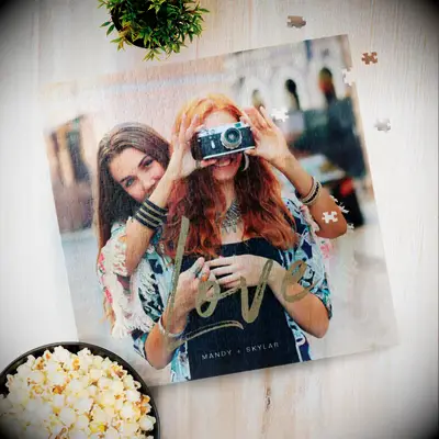 Custom jigsaw puzzle Valentine