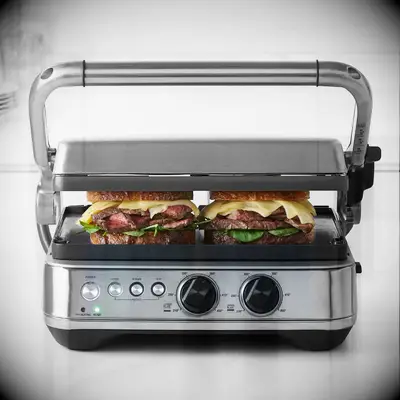 Sear and Press Grill from Breville for the best panini press for your wedding registry