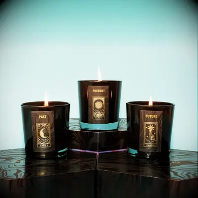 Birthdate Co. tarot candles sister-in-law gift