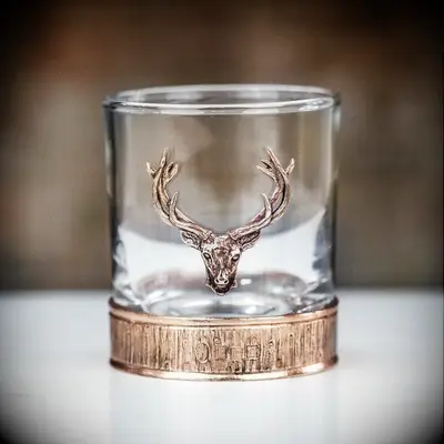 Copper whiskey glass gift