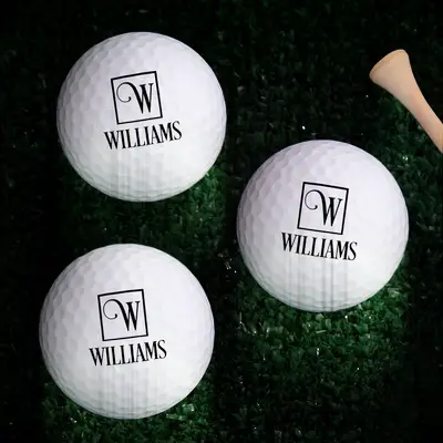 Personalized gold balls 