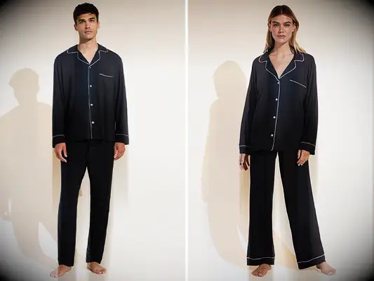 Matching pajamas couple gift