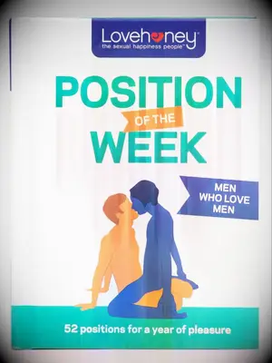 Position of the Week for Men Who Love Men book sexy gift idea