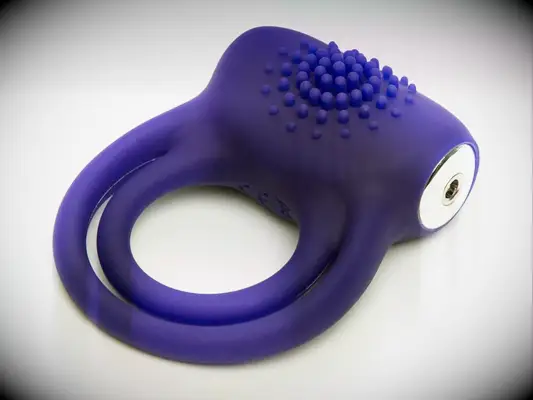 lovehoney purple rechargeable double cock ring for sex gifts for relationship