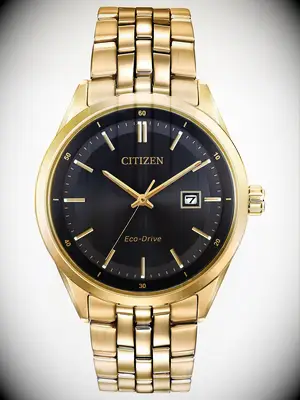 Solar-powered gold watch gold jewelry 14th anniversary gift