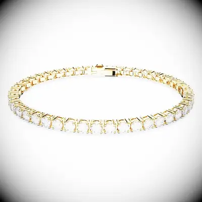 Gold and diamond bracelet 14th anniversary gift