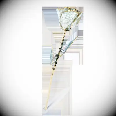 Beautiful Opal rose sculpture 14th anniversary gift