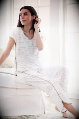 Comfy cotton pajamas for 14th anniversary