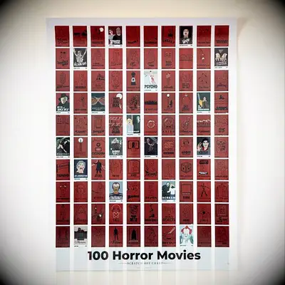 100 horror movies scratch list