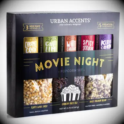 Popcorn gift set
