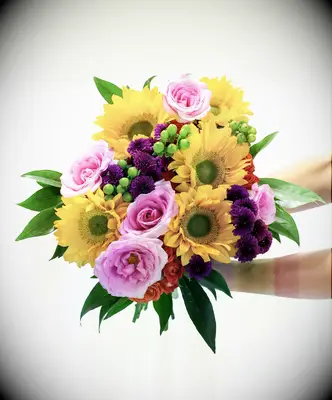 Fresh bouquet of flowers