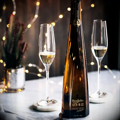 Engraved liquor bottle wedding gift for son