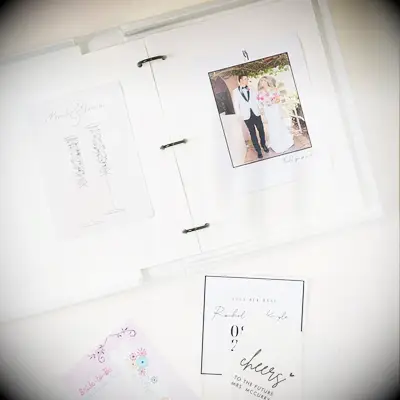 Wedding photo and momento album from Uncommon Goods. 