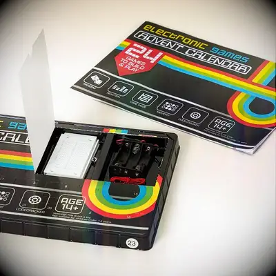 Retro game advent calendar