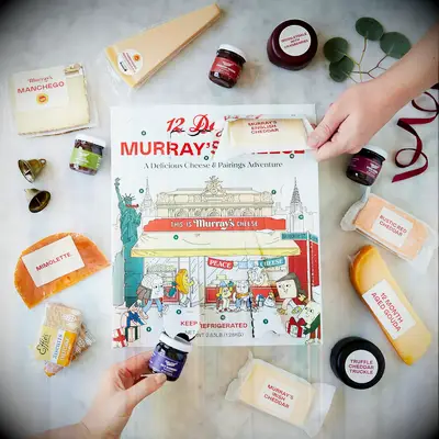 12 days of cheese advent calendar