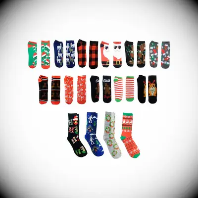 Sock advent calendar gift